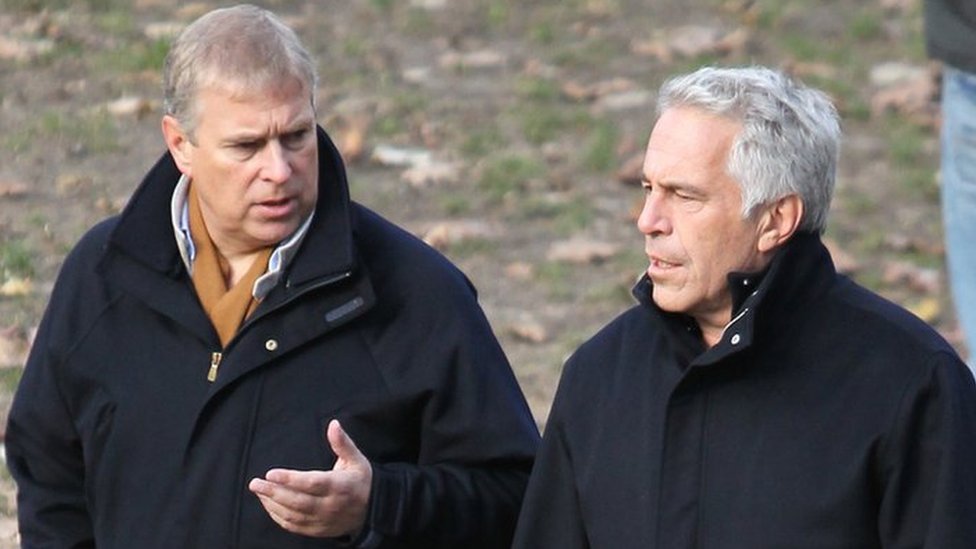 Prince Andrew 'spent weeks' at Epstein home - witness