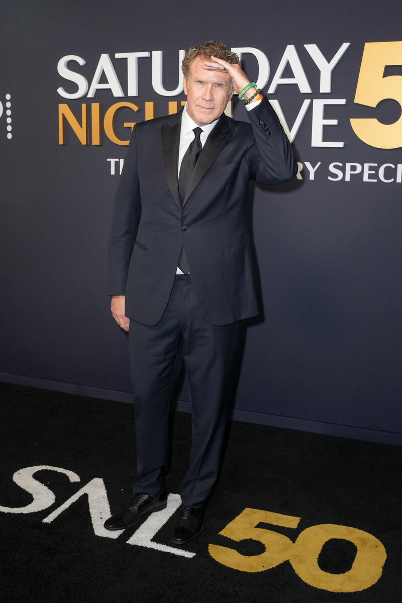 Will Ferrell at SNL50: The Anniversary Special at 30 Rockefeller Plaza on February 16, 2025 in New York, New York.